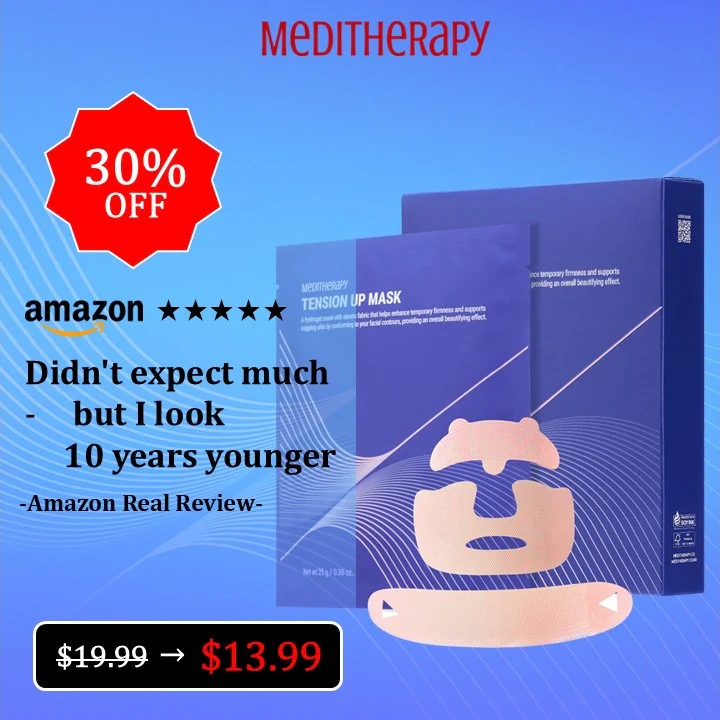 [30% OFF] Only $13.99 – Tension Up Mask (5ea)